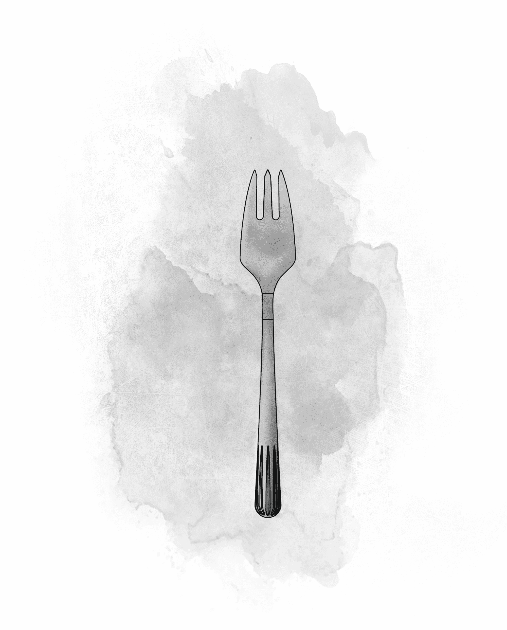 Cake fork