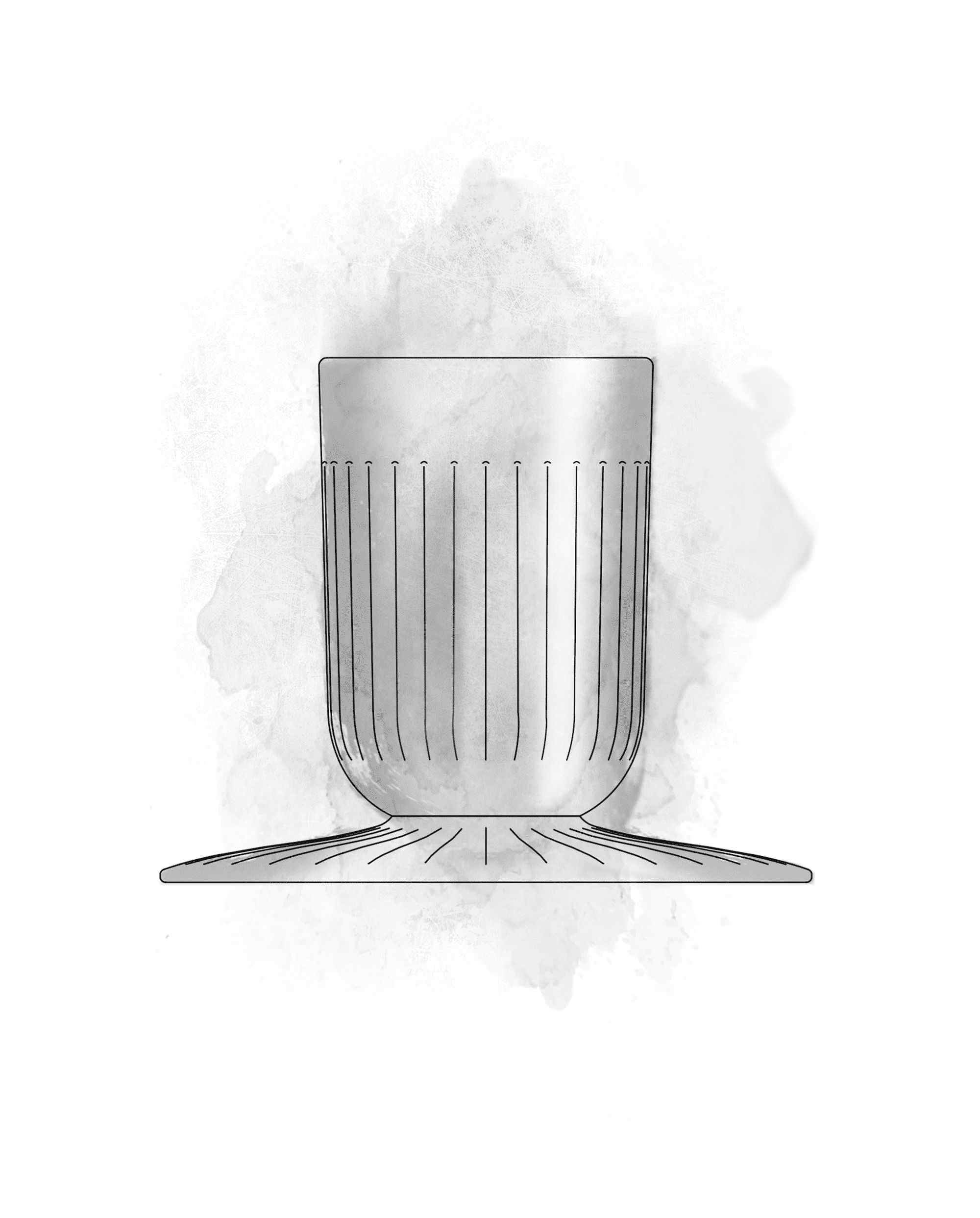 Blockkerzenhalter H9.5