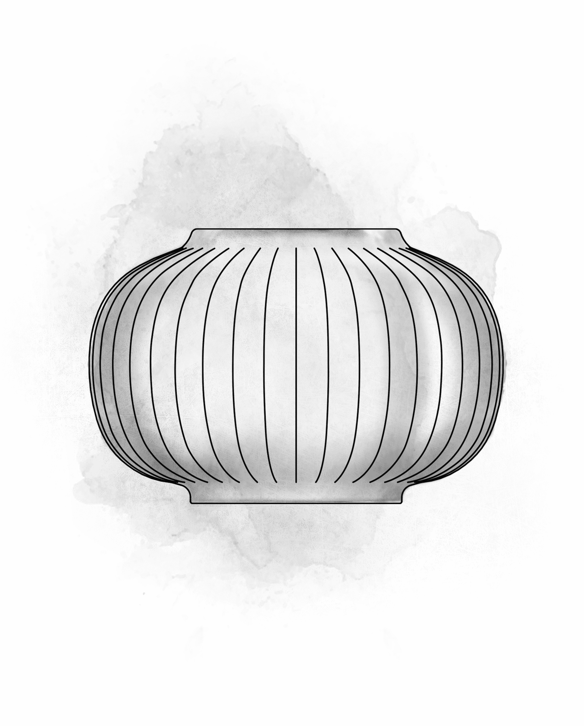 Telyslykt rund Ø10 cm