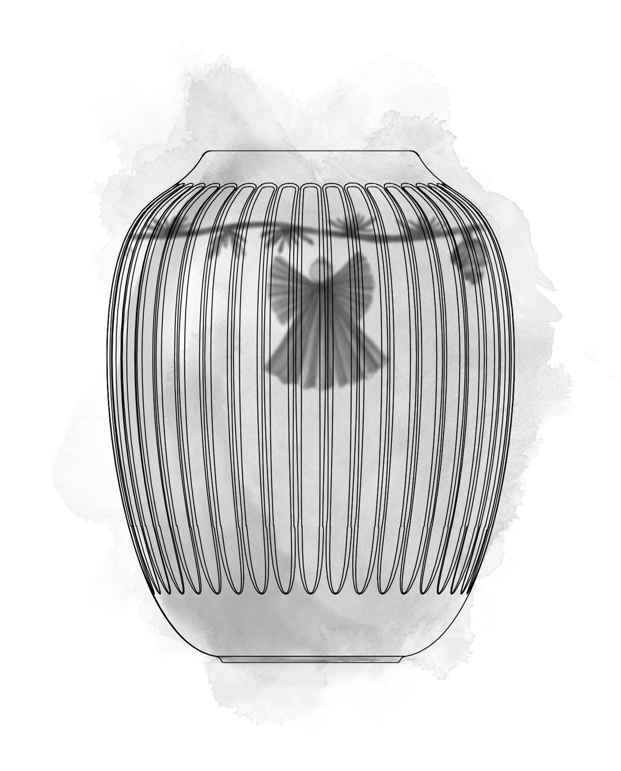 Vase H10.5 cm